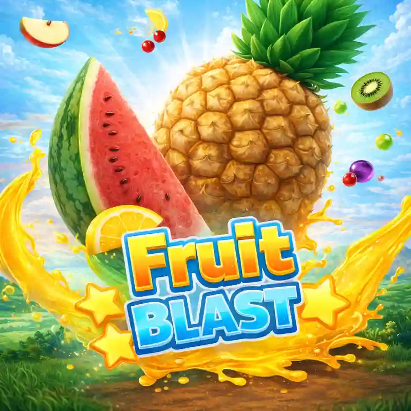 Fruit Blast online slot game interface at hand777 casino